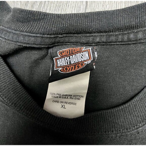 Harley Davidson Motorcycles Black Men’s Tucson Arizona T Shirt Size X-Large - Picture 4 of 6